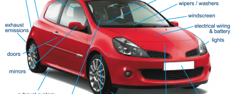 What is checked during a MOT